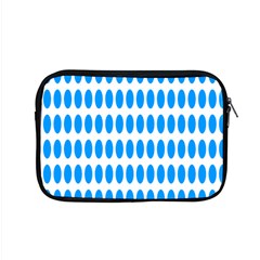 Polka Dots Blue White Apple Macbook Pro 15  Zipper Case