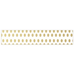 Polka Dots Gold Grey Flano Scarf (small) by Mariart