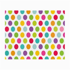 Polka Dot Yellow Green Blue Pink Purple Red Rainbow Color Small Glasses Cloth by Mariart