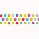 Polka Dot Yellow Green Blue Pink Purple Red Rainbow Color Large Bar Mats 32 x8.5  Bar Mat