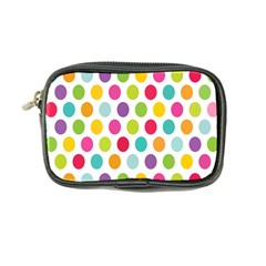 Polka Dot Yellow Green Blue Pink Purple Red Rainbow Color Coin Purse by Mariart