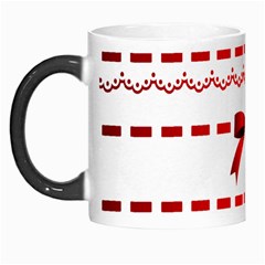 Ribbon Red Line Morph Mugs