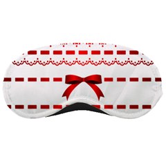 Ribbon Red Line Sleeping Masks