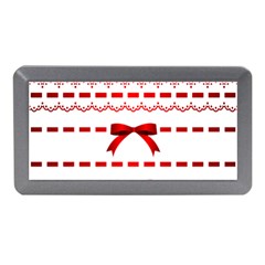 Ribbon Red Line Memory Card Reader (Mini)