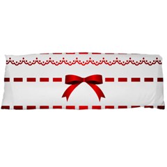 Ribbon Red Line Body Pillow Case (Dakimakura)