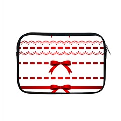 Ribbon Red Line Apple MacBook Pro 15  Zipper Case