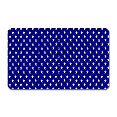 Rainbow Polka Dot Borders Colorful Resolution Wallpaper Blue Star Magnet (rectangular) by Mariart