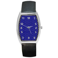 Rainbow Polka Dot Borders Colorful Resolution Wallpaper Blue Star Barrel Style Metal Watch by Mariart