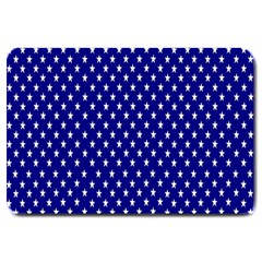 Rainbow Polka Dot Borders Colorful Resolution Wallpaper Blue Star Large Doormat  by Mariart