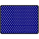 Rainbow Polka Dot Borders Colorful Resolution Wallpaper Blue Star Double Sided Fleece Blanket (Large)  80 x60  Blanket Front