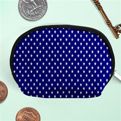 Rainbow Polka Dot Borders Colorful Resolution Wallpaper Blue Star Accessory Pouches (medium)  by Mariart