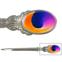 Wave Waves Chefron Color Blue Pink Orange White Red Purple Letter Openers by Mariart