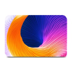 Wave Waves Chefron Color Blue Pink Orange White Red Purple Plate Mats by Mariart