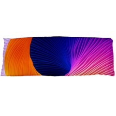 Wave Waves Chefron Color Blue Pink Orange White Red Purple Body Pillow Case Dakimakura (two Sides)