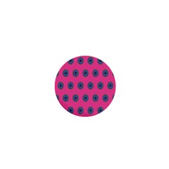 Polka Dot Circle Pink Purple Green 1  Mini Magnets by Mariart