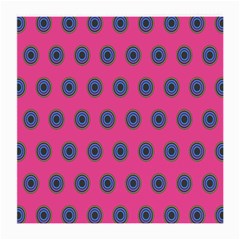 Polka Dot Circle Pink Purple Green Medium Glasses Cloth (2-side) by Mariart