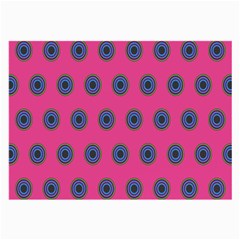 Polka Dot Circle Pink Purple Green Large Glasses Cloth (2-side) by Mariart