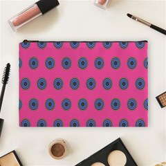 Polka Dot Circle Pink Purple Green Cosmetic Bag (large)  by Mariart