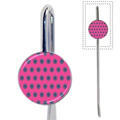 Polka Dot Circle Pink Purple Green Book Mark by Mariart