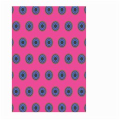 Polka Dot Circle Pink Purple Green Large Garden Flag (two Sides) by Mariart