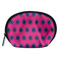 Polka Dot Circle Pink Purple Green Accessory Pouches (medium)  by Mariart