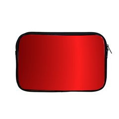 Red Gradient Fractal Backgroun Apple Macbook Pro 13  Zipper Case by Simbadda