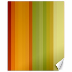 Colorful Citrus Colors Striped Background Wallpaper Canvas 16  X 20   by Simbadda