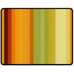 Colorful Citrus Colors Striped Background Wallpaper Double Sided Fleece Blanket (medium)  by Simbadda