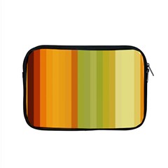 Colorful Citrus Colors Striped Background Wallpaper Apple Macbook Pro 15  Zipper Case by Simbadda