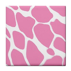 Baby Pink Girl Pattern Colorful Background Tile Coasters