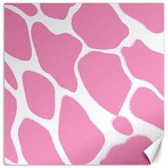 Baby Pink Girl Pattern Colorful Background Canvas 20  X 20   by Simbadda