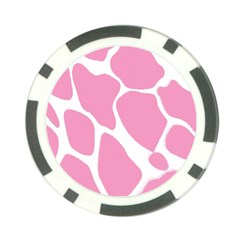 Baby Pink Girl Pattern Colorful Background Poker Chip Card Guard by Simbadda