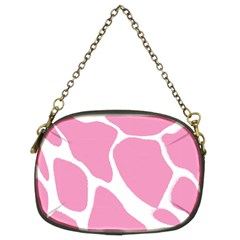 Baby Pink Girl Pattern Colorful Background Chain Purses (two Sides)  by Simbadda