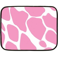 Baby Pink Girl Pattern Colorful Background Fleece Blanket (mini) by Simbadda