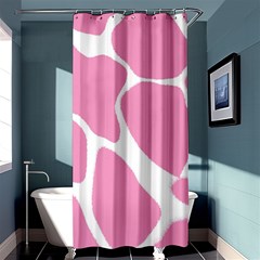 Baby Pink Girl Pattern Colorful Background Shower Curtain 36  X 72  (stall)  by Simbadda