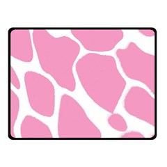 Baby Pink Girl Pattern Colorful Background Double Sided Fleece Blanket (small)  by Simbadda