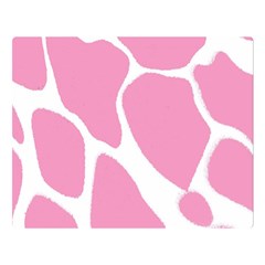 Baby Pink Girl Pattern Colorful Background Double Sided Flano Blanket (large)  by Simbadda