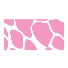 Baby Pink Girl Pattern Colorful Background Satin Wrap by Simbadda