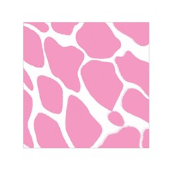 Baby Pink Girl Pattern Colorful Background Small Satin Scarf (square) by Simbadda