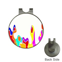 Simple Abstract With Copyspace Hat Clips With Golf Markers by Simbadda