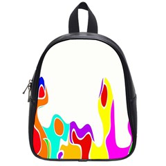 Simple Abstract With Copyspace School Bags (small)  by Simbadda