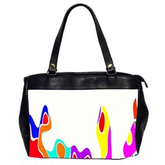 Simple Abstract With Copyspace Office Handbags (2 Sides)  by Simbadda