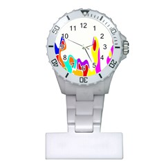 Simple Abstract With Copyspace Plastic Nurses Watch by Simbadda