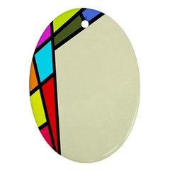 Digitally Created Abstract Page Border With Copyspace Ornament (oval) by Simbadda