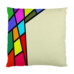 Digitally Created Abstract Page Border With Copyspace Standard Cushion Case (one Side) by Simbadda