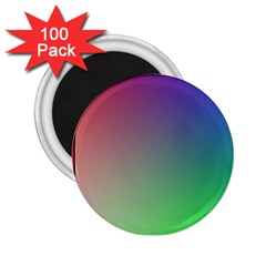 3d Rgb Glass Frame 2 25  Magnets (100 Pack)  by Simbadda