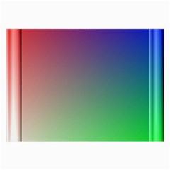 3d Rgb Glass Frame Large Glasses Cloth by Simbadda