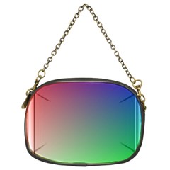 3d Rgb Glass Frame Chain Purses (two Sides)  by Simbadda