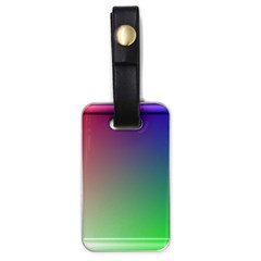 3d Rgb Glass Frame Luggage Tags (one Side)  by Simbadda