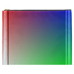 3d Rgb Glass Frame Cosmetic Bag (xxxl)  by Simbadda